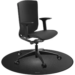 Trust Gaming Mika Bodenmatte - 117cm Durchmesser, schwarz/grau