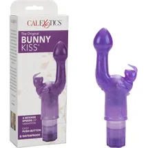 CalExotics "The Original" Bunny Kiss -Vibrator mit Klitorisstimulation, violett