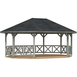 Palmako Betty 6,15 x 5,51 m Grau