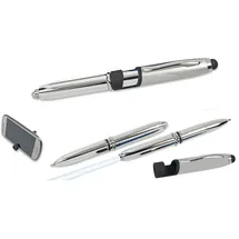 best offer Kugelschreiber Touchpen Silber 1,0 mm 5 St.