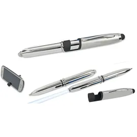 best offer Kugelschreiber Touchpen Silber 1,0 mm 5 St.
