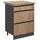 Vicco Schubladenschrank R-Line 60 x 60 x 81,5 cm Eiche