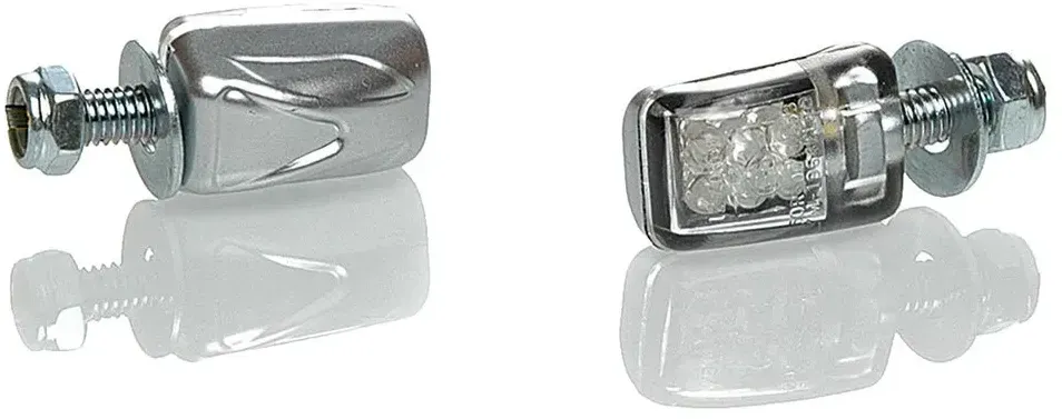 Booster Bug Led 12v Blinker - Silver - One Size