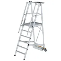 Günzburger Aluminium-Podestleiter 6 Stufen (52706)