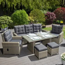 Green Spirit Asti Set 7-tlg. Braun/Grau