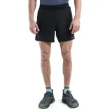 Icebreaker Herren ZoneKnit Speed 6" Shorts (Größe XXL, schwarz)