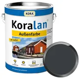 Kora Koralan Aussenfarbe 2.5 LTR Wetterschutzfarbe RAL 7016 ANTHRAZITGRAU
