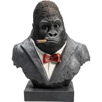 Kare Deko Objekt Smoking Gorilla, 48cm