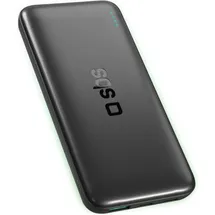 SBS Powerbank 10.000 mAh, Schwarz