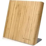 Navaris Messerblock 42543, aus Bambus, braun, 27,7 x 27,5 cm, magnetisch