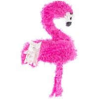 Party Factory Flamingo Pinata, pink, 70x40cm, Kinder Partyspiel, Schlag-Pinata, Kindergeburtstag, Dekoration zum Geburtstag