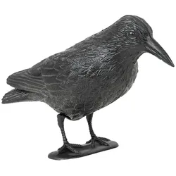 Vogelschreck-Krähe aus Kunststoff, Vogelabwehr
