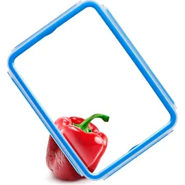 Emsa Frischhaltedosen Set transparent/blau 0,15 l + 0,20 l + 0,55 l + 1,00 l + 3,70 l 5-teilig
