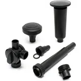 Wiltec SunSun Ersatzteil für Aquariumpumpe CQB-/CTP-/CHJ-Serie Aufsatz Set 4, Aufsatzset mit Springbrunnendüse für Teichpumpe, effiziente Aquariumpumpe