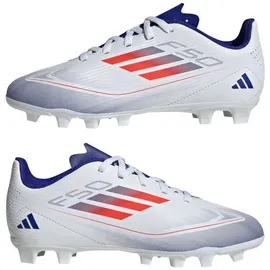 Adidas F50 Club Kids FxG Cloud White / Solar Red / Lucid Blue 38 2/3