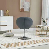 Svita Havanna Sessel Lounge Clubsessel Barhocker Drehsessel Retro Grau