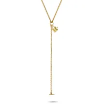 Liebeskind Berlin Y-Kette The Love Bond Gold/Edelstahl
