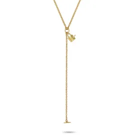 Liebeskind Berlin Y-Kette The Love Bond Gold/Edelstahl