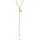 Liebeskind Berlin Y-Kette The Love Bond Gold/Edelstahl