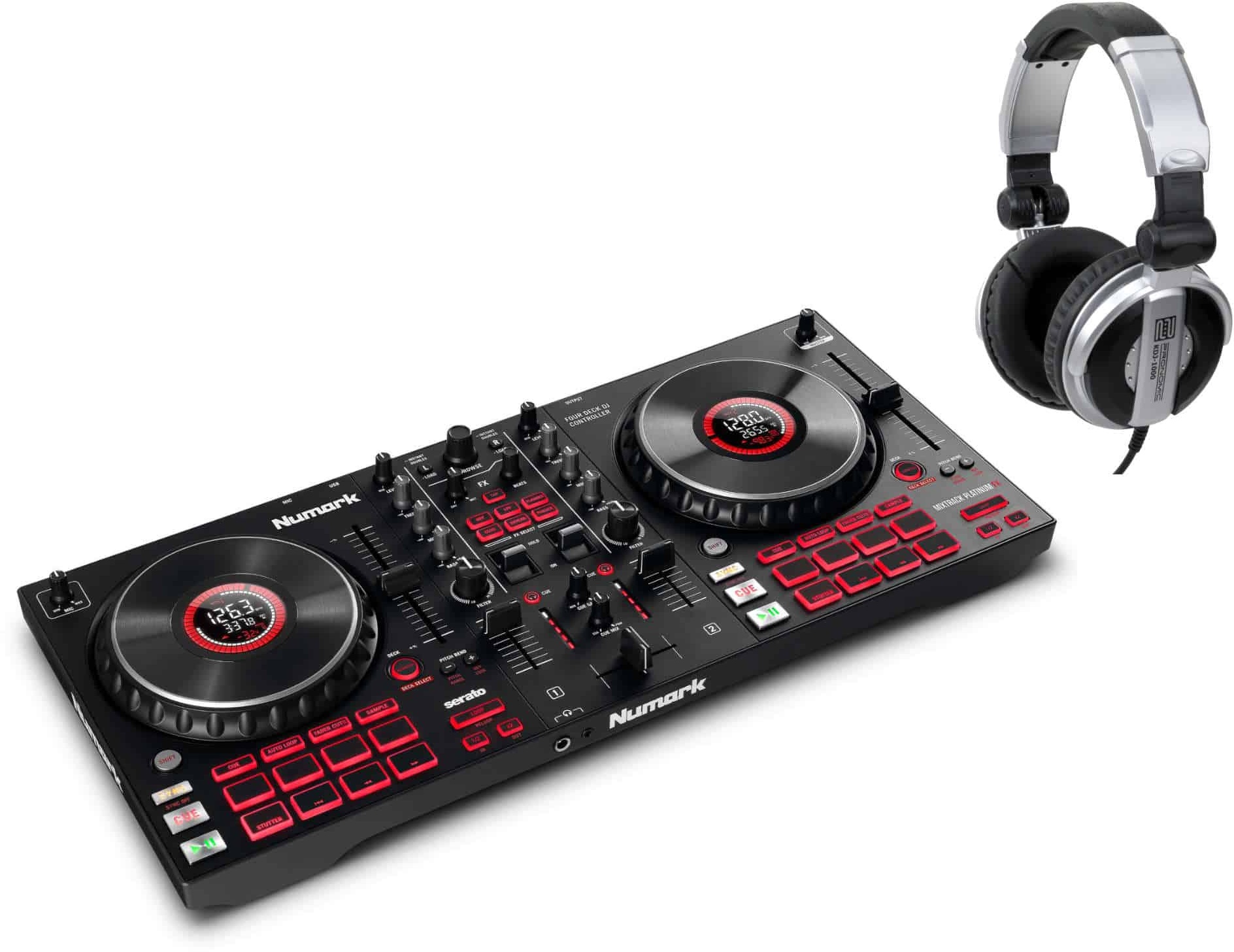 Numark Mixtrack Platinum FX DJ Set