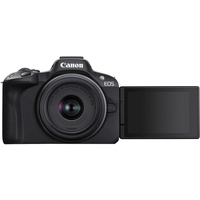 Canon EOS R50 schwarz + RF-S 18-45 mm