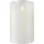Star Trading LED Stumpenkerze 12,5 cm weiß