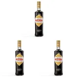 Averna Amaro - Premium Kräuterlikör aus Sizilien - das After Dinner Getränk mit dem milden Geschmack zum Dessert - 0,7 l (Packung mit 3)