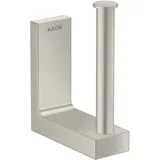 Hansgrohe Reservepapierhalter Axor Uni Rectangular Wandmontage, Edelstahl-Optik