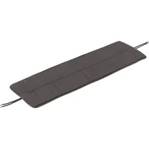 Muuto Linear Sitzkissen für Gartenbank 110 cm, dunkelgrau