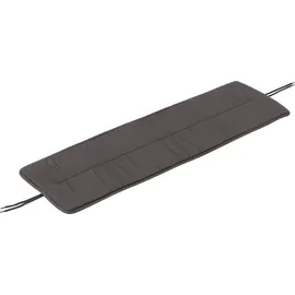 Muuto Linear Sitzkissen für Gartenbank 110 cm, dunkelgrau