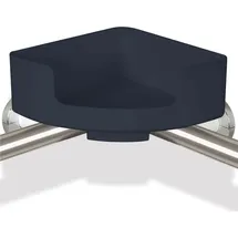 Hewi 802 LifeSystem Eckablage 802.03.21092 210mm, aufsteckbar an Stangensystem, anthrazitgrau