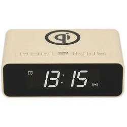 Frugalino Wecker, dimmbarem LED-Display, Induktives Laden, Dual-Alarm