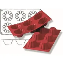 Schneider Silikon-Backform Brioche Ø 79 mm
