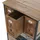 Mendler Apothekerkommode 85 x 46 x 35 cm Braun