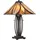 Elstead Lighting Tiffany-Glas Tischleuchte Bronze 2 Flammig