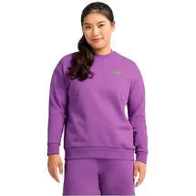 Jack Wolfskin Celebrate The Paw Crewneck Sweatshirt - Paw Foxglove - L