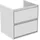 Ideal Standard Connect Air M√∂belwaschtischunterschrank, - Waschbeckenunterschrank, Waschtischunterschrank Frontfarbe weiß glänzend BxHxT 51,7 x 40,9 x 53 c (53 x 40.90 x 51.70 cm)