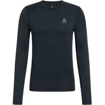 Odlo Herren Langarmshirt Fundamentals Active Warm 141252 schwarz L