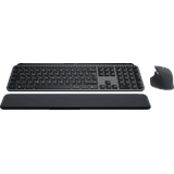 Logitech MX Keys S Combo für Windows, Linux, Chrome, Mac, Tastatur & Maus Set, kabellos, Graphite