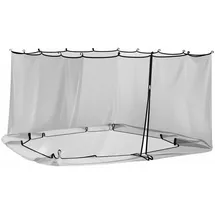 vidaXL Moskito-Netz für Pavillon 220 Mesh 450 x 300 cm Schwarz