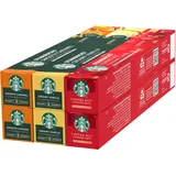 STARBUCKS Seasonal Festive Variety Pack by Nespresso, Kaffeekapseln 6 x 10 (60 Kapseln) - Exklusiv bei Amazon