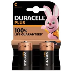 DURACELL Batterie Plus C MN1400/LR14 2er Karte