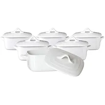 Ritzenhoff & Breker Bianco Mini-Terrine Weiß 6-tlg.