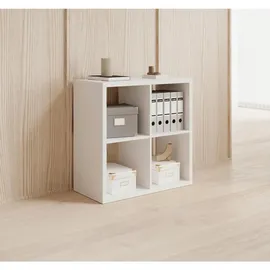 Bega-Consult Raumteiler 77 x 77 x 38 cm Weiß