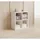 Bega-Consult Raumteiler 77 x 77 x 38 cm Weiß