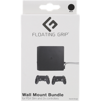 Floating Grip Playstation 4 Slim and Controller Wall Mount