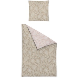 Irisette Bettwäsche Nova 135 x 200 cm Satin Beige Natur