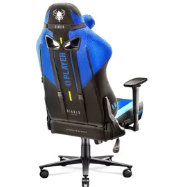 Diablo Chairs X-Player 2.0 Normal Size Gaming Chair schwarz/blau