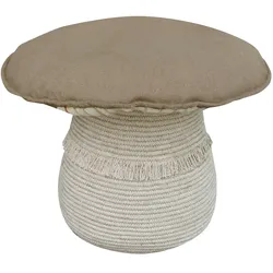 Lorena Canals - Spiel- und Aufbewahrungskorb, Giant Mushroom, natur / hellbraun