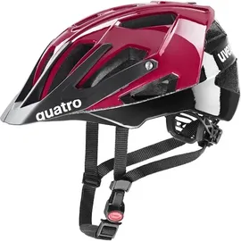 Uvex Quatro 52-57 cm ruby red/black